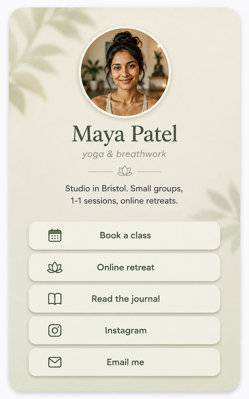 Roots Linkbook Template